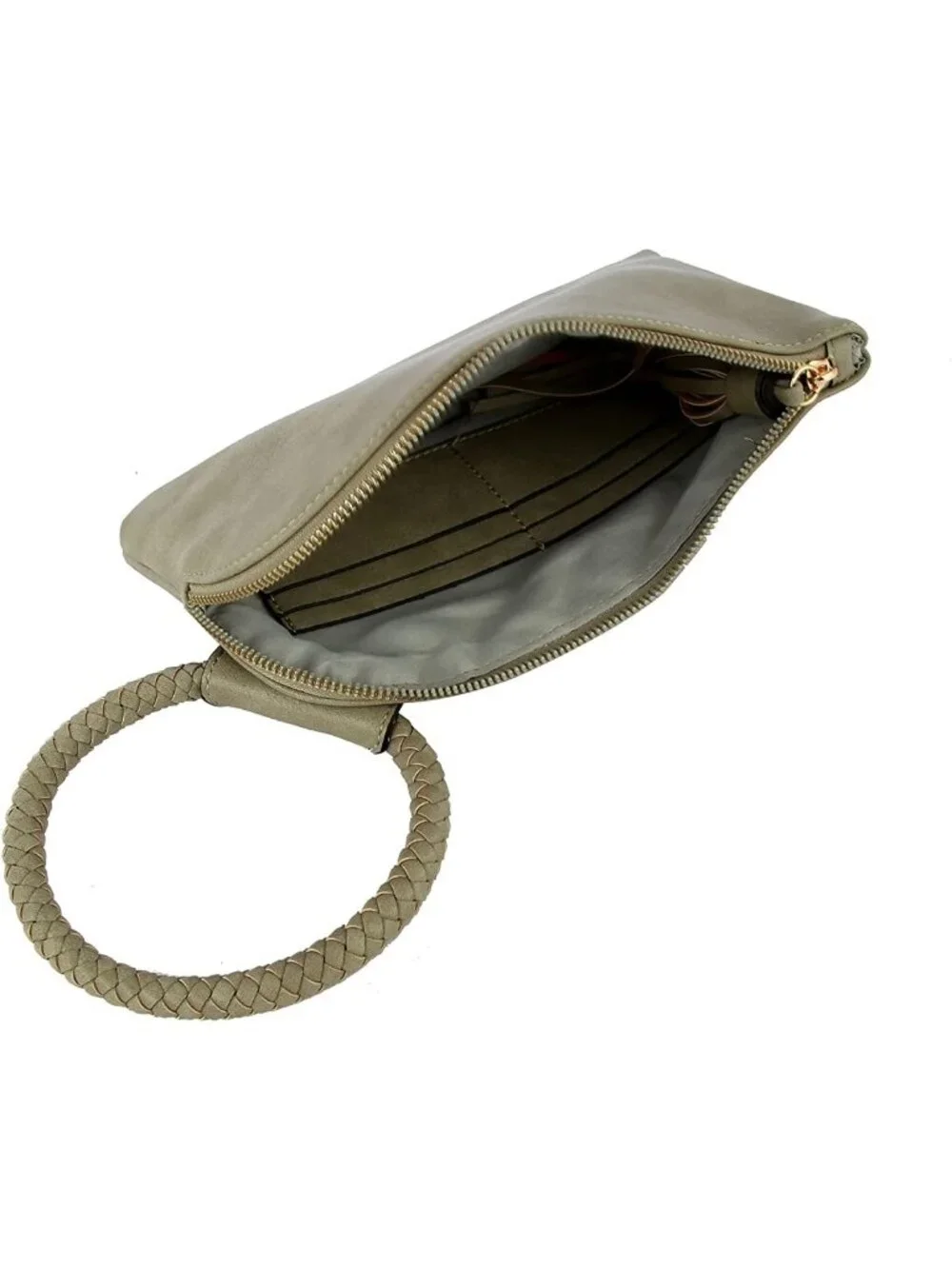 Stylish Vegan Leather Women's Clutch Wristlet Wallet for Evening & Casual Use